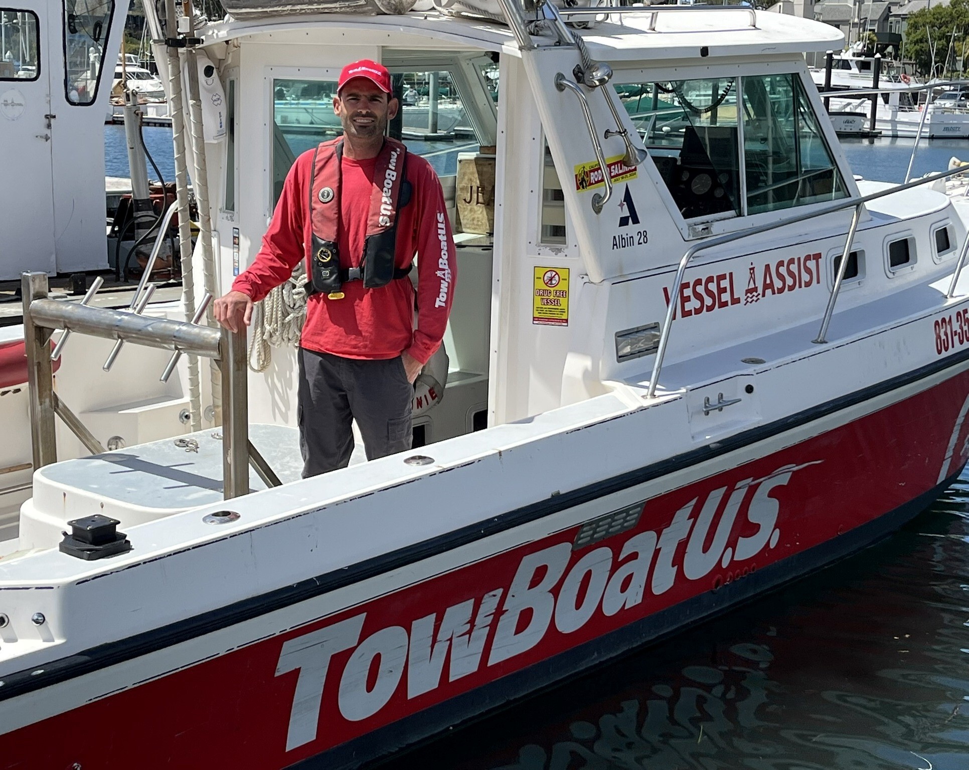 Capt. Anthony Capriccio, new owner of TowBoatUS Santa Cruz